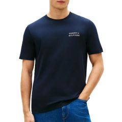 Tricou Tommy Hilfiger BRAND LOVE EMBRO STACK TEE Barbati