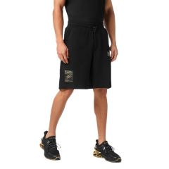 Sort Plein Sport Short Cargo Pants Laminated Barbati