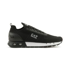 Pantofi Sport EA7 BLACK & WHITE LEGACY KNIT Male 