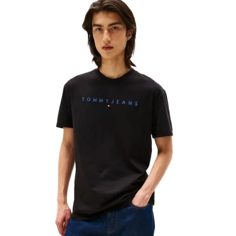 Tricou Tommy Hilfiger TJM REG LINEAR LOGO TEE EXT Barbati