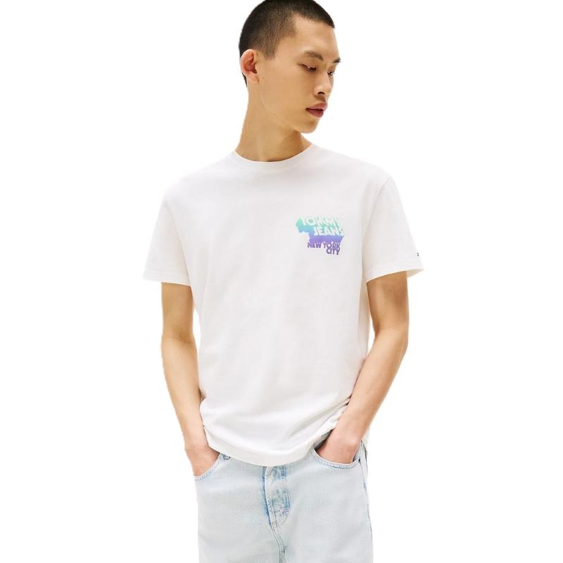 Tricou Tommy Hilfiger TJM REG STACK BACKPRINT TEEEXT Barbati
