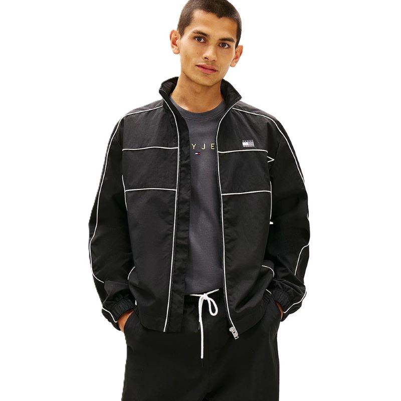 Bluza cu fermoar Tommy Hilfiger TJM PIPING DETAIL FLAG JACKET Barbati