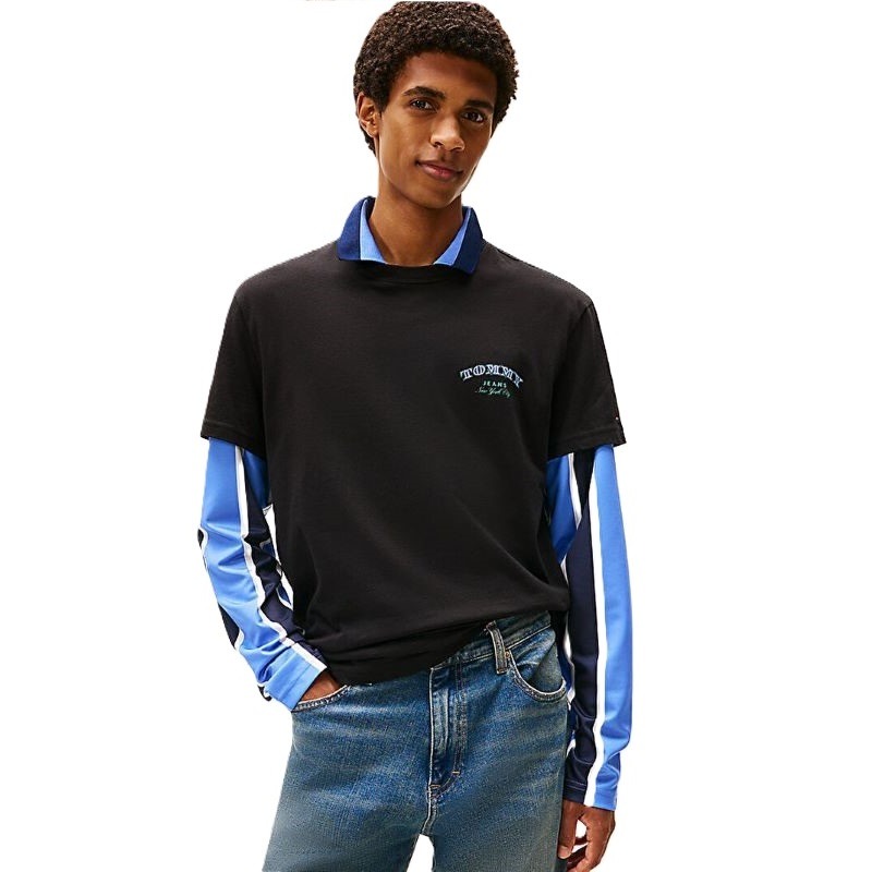 Tricou Tommy Hilfiger TJM REG DOLLAR STACK SS T Barbati
