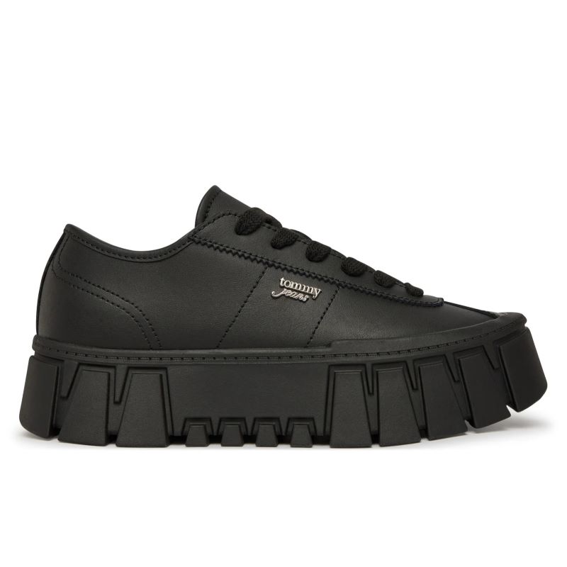 Pantofi sport Tommy Hilfiger TJW PLATFORM SNEAKER LEATHER LC Femei
