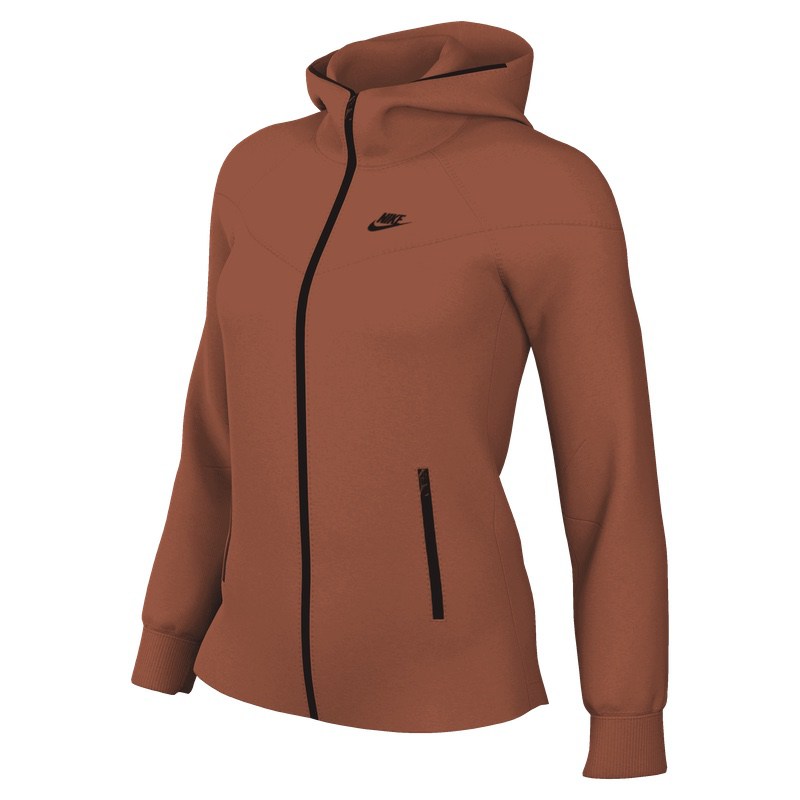 Bluza cu fermoar W NSW TCH FLC WR FZ HDY Femei