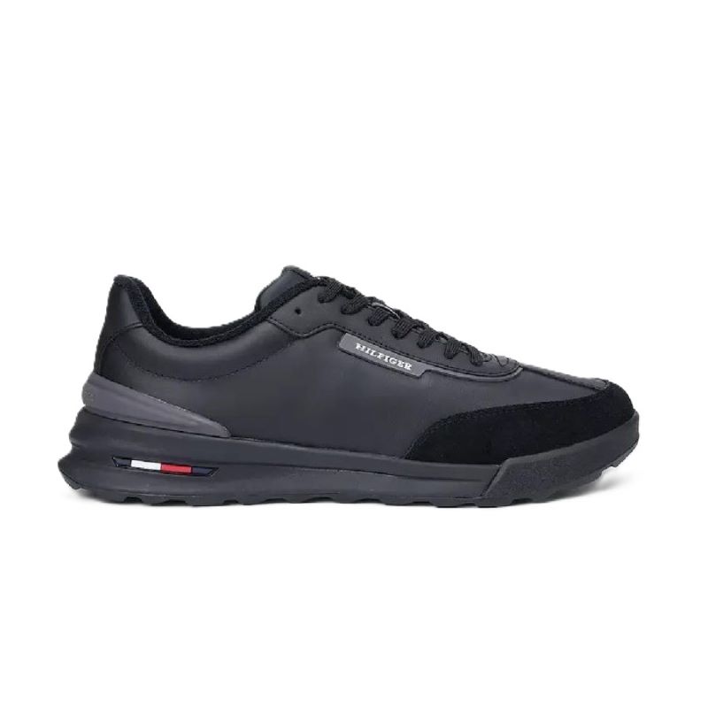 Pantofi sport Tommy Hilfiger RETRO RUNNER MIX LEATHER Barbati