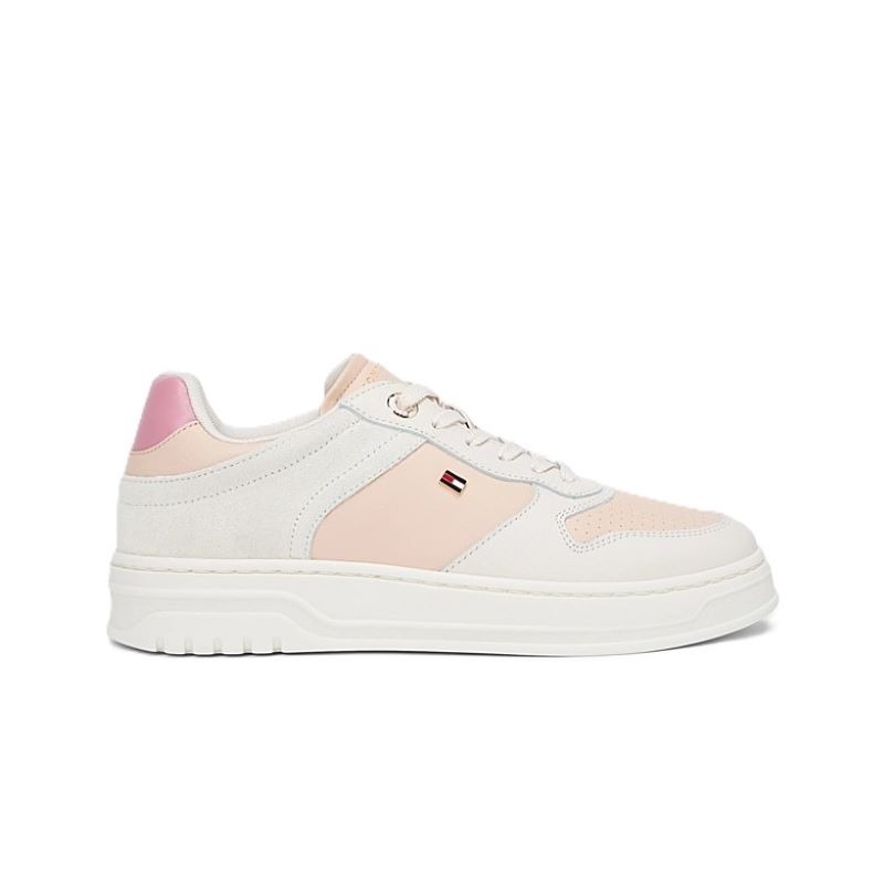 Pantofi sport Tommy Hilfiger TH SPORTY CUPSOLE TUMBLED LTR Femei