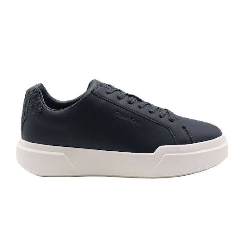 Pantofi sport Calvin Klein CHUNKY CUPSOLE LACEUP LTH BT AOP Barbati
