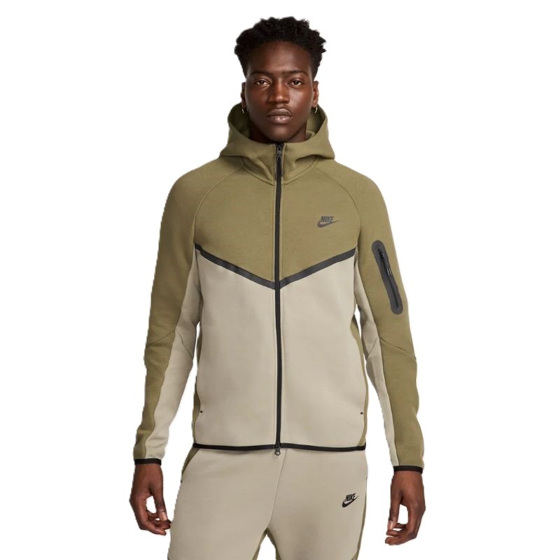 Bluza cu fermoar Nike M NK TCH FLC FZ WR HOODIE Barbati