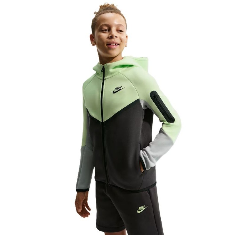 Bluza cu fermoar Nike B NSW TCH FLC FZ - PD Copii