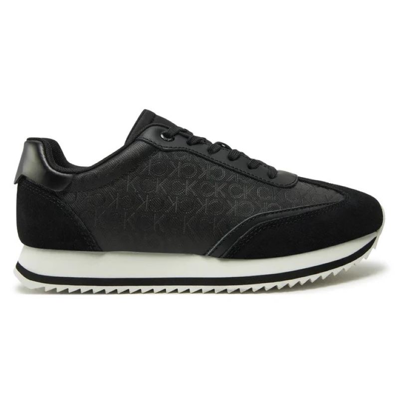 Pantofi sport Calvin Klein RUNNER LACE UP - MONO MIX Femei