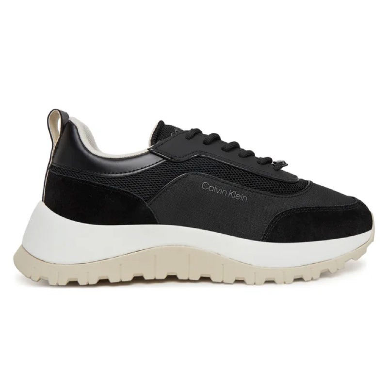 Pantofi sport Calvin Klein RUNNER LACE UP MESH MIX Femei