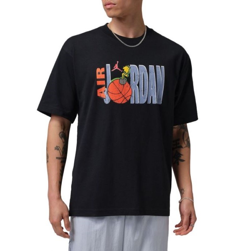 Tricou Nike M J NC CRTOON GFX SS CREW Barbati