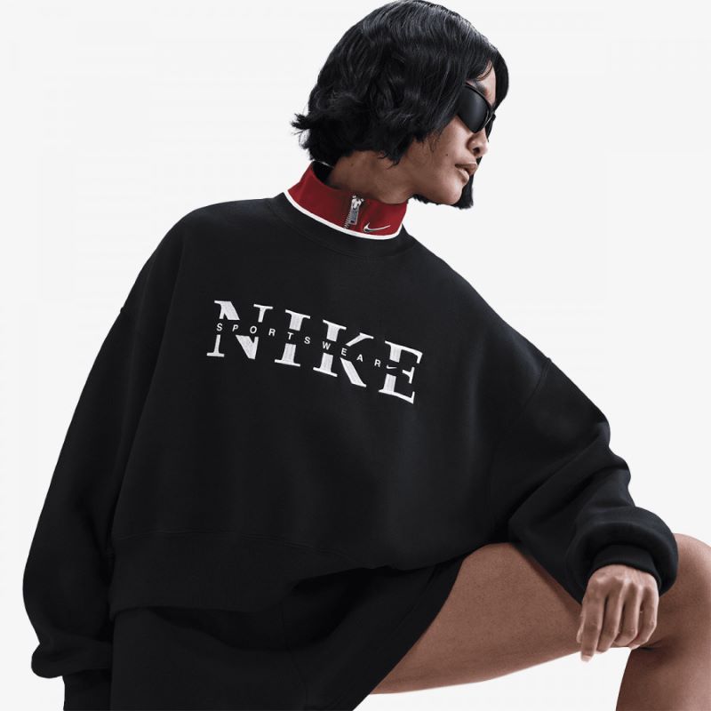 Bluza Nike W NSW PHNX FLC CREW GLS Femei