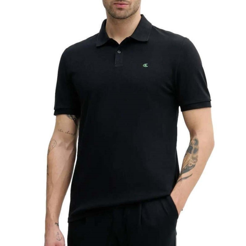 Tricou polo Calvin Klein SS MONOGRAM PIQUE POLO Barbati