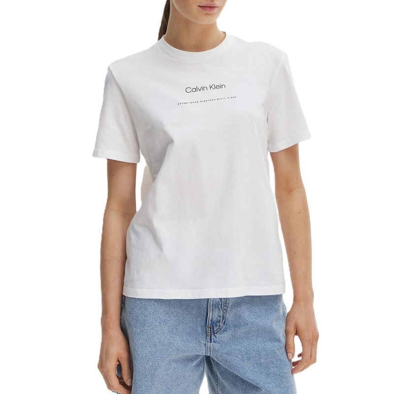 Tricou Calvin Klein SS MULTI LOGO CLASSIC TEE Femei