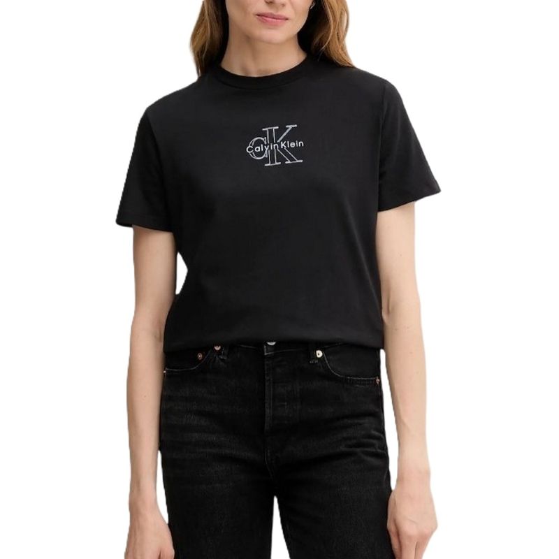 Tricou Calvin Klein SS CLASSIC FOIL MONOLOGO TEE Femei