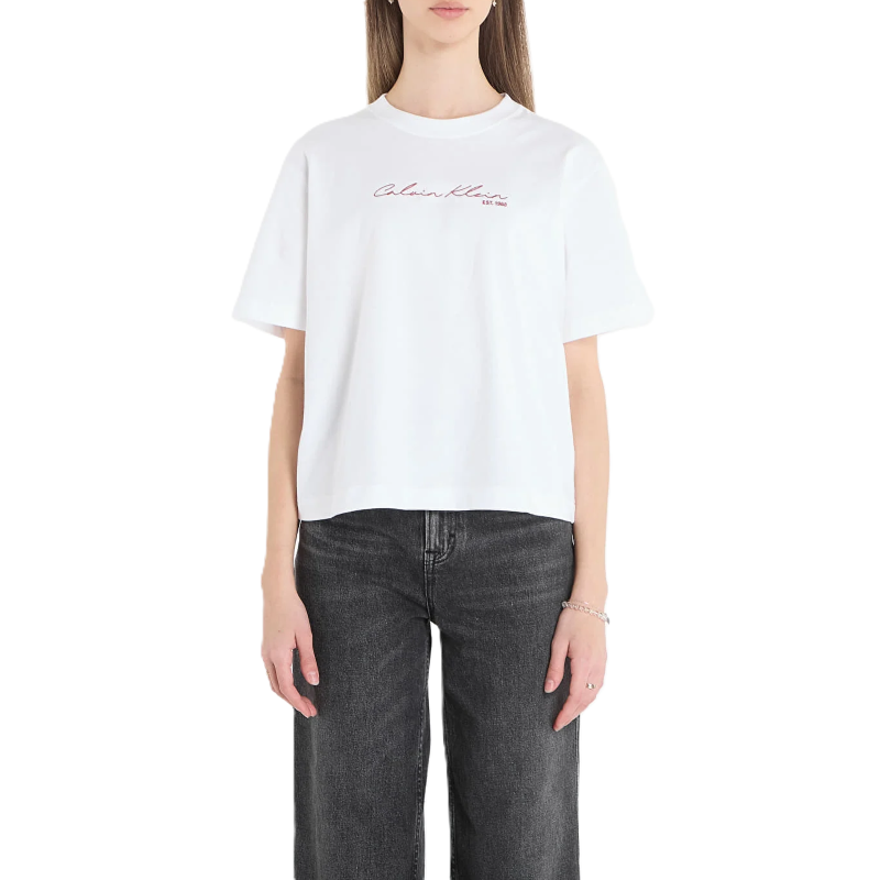 Tricou Calvin Klein SS GRAPHIC BOXY TEE Femei