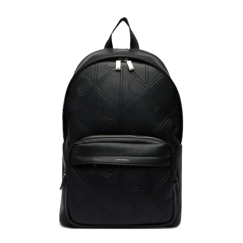 Ghiozdan Calvin Klein XL EMBLEM AOP EMBOSS ROUND BACKP Unisex