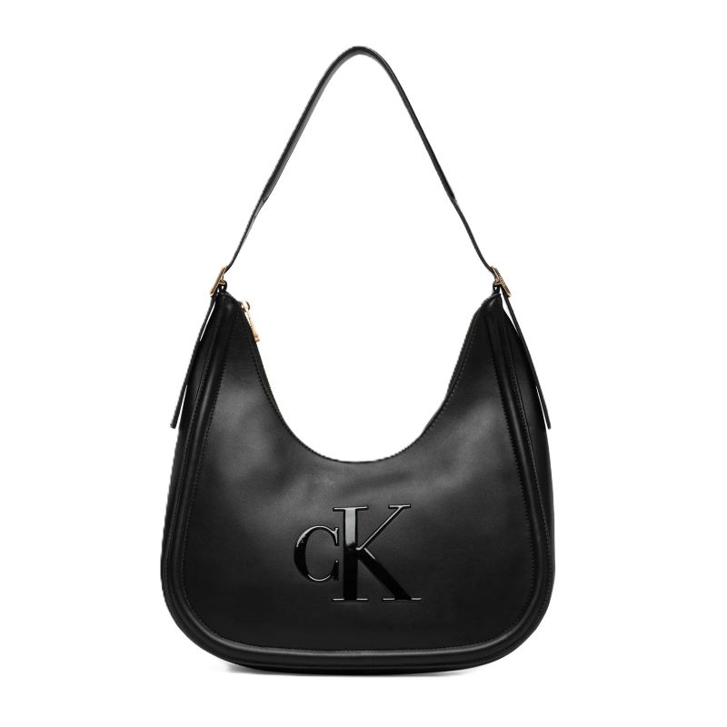 Geanta Calvin Klein BOLD CK CRESCENT BAG Femei