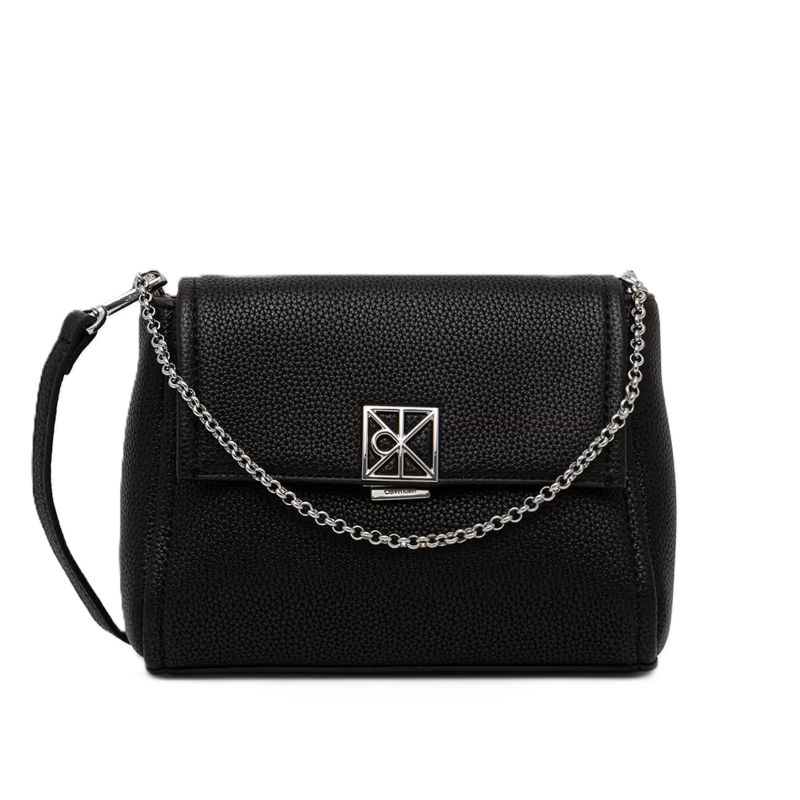 Geanta Calvin Klein EMBLEM HW PEBBLE CROSSBODY 20 Femei