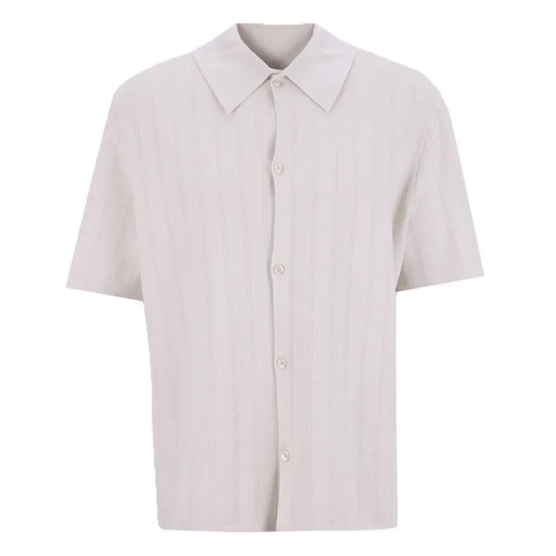 Tricou Calvin Klein SS JACQUARD MESH SHIRTSWT 14GG Barbati