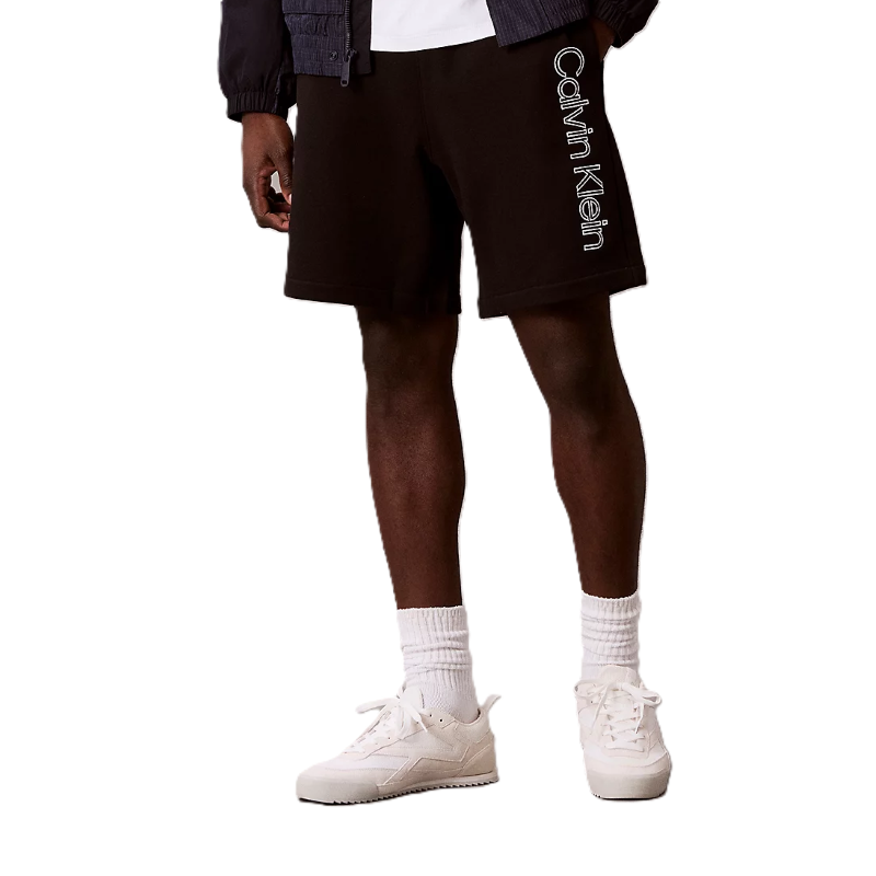 Sort Calvin Klein 350TERRY EU SP GRAPHIC SHORT Barbati