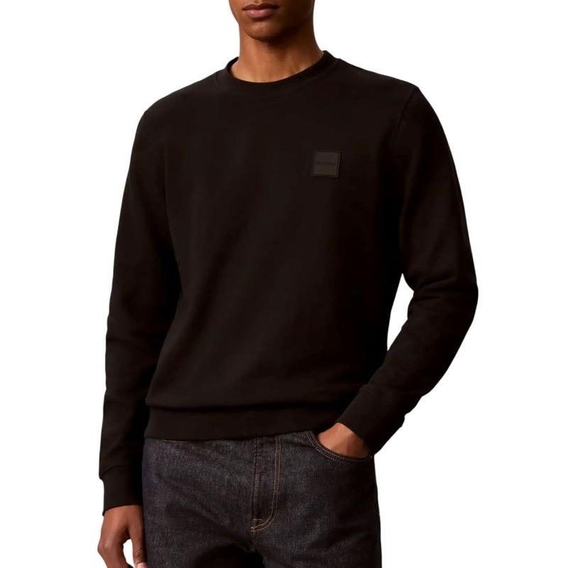 Bluza Calvin Klein LS 350 TERRY SPW RUBBER BADGE CR Barbati