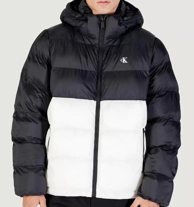 Geaca Calvin Klein LS NYLON COLOR BOCK PUFFERJKT Barbati