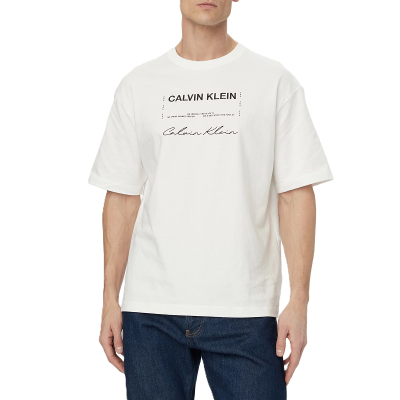 Tricou Calvin Klein 16S APRIL GRAPHIC SEASONAL FASHI Barbati