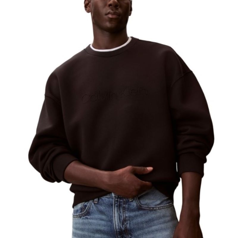 Bluza Calvin Klein SPACER CREWNECK SWEATSHIRT Barbati
