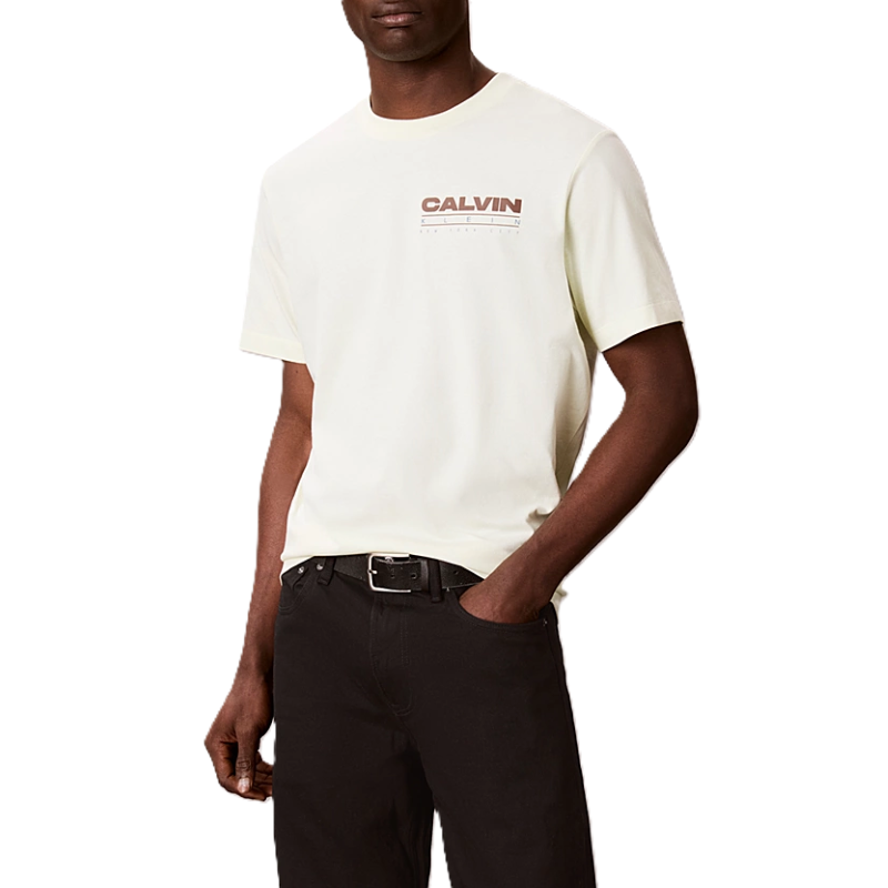 Tricou Calvin Klein SS 20S CALVIN DISC STACK GRAPHIC Barbati