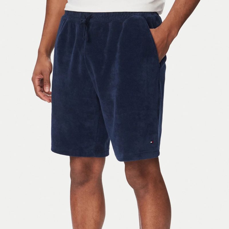 Sort Tommy Hilfiger TOWELLING SWEATSHORTS Barbati
