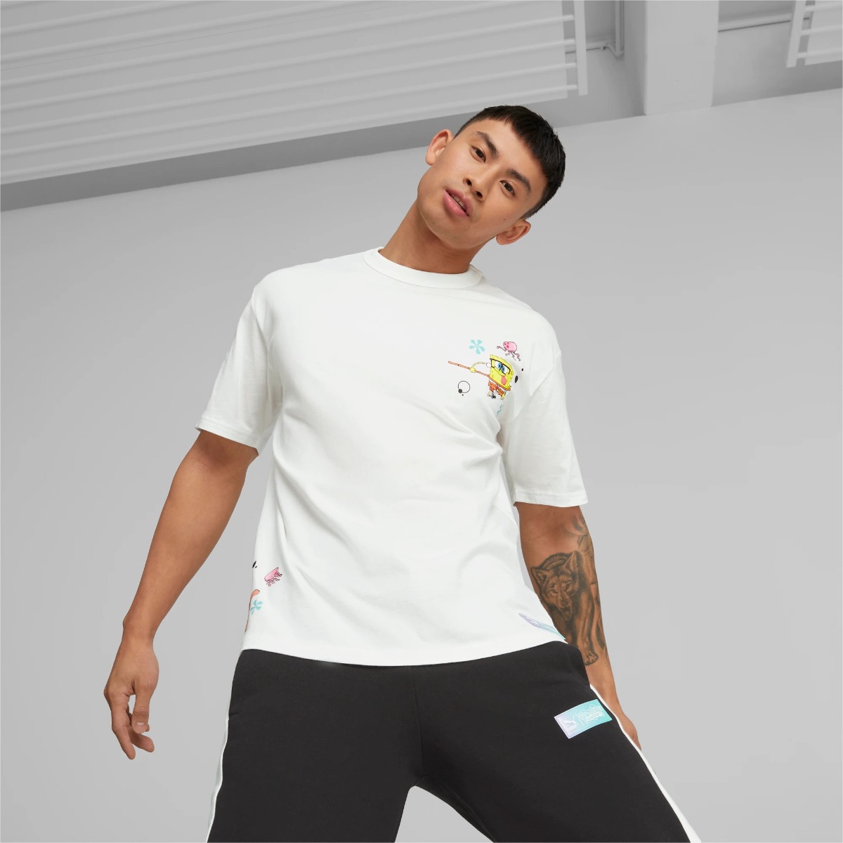 Tricou Puma X SPONGEBOB Graphic Tee Male 