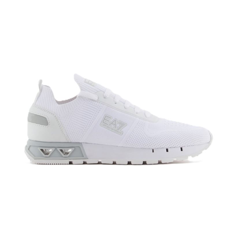 Pantofi sport EA7 BLACK & WHITE LEGACY KNIT Femei