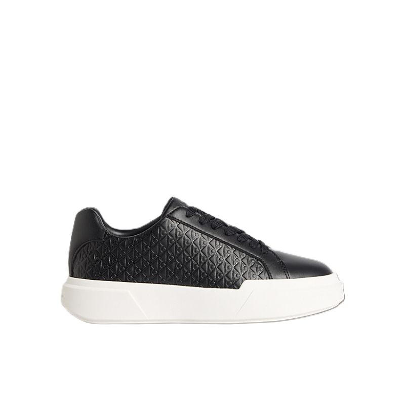 Pantofi sport Calvin Klein CHUNKY CUPSOLE LACEUP LTH AOP Femei