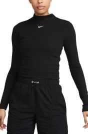 Bluza Nike W NSW ESSNTL RIB MOCK LS TOP Female