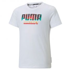 Tricou Puma X Minecraft Graphic Tee Copii