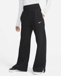 Pantaloni Nike NSW PHNX FLC HR  WIDE Femei