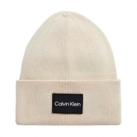 Caciula Calvin Klein FINE COTTON RIB BEANIE Male