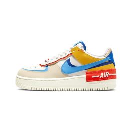 Nike air force 1 shadow gris orange hot sale